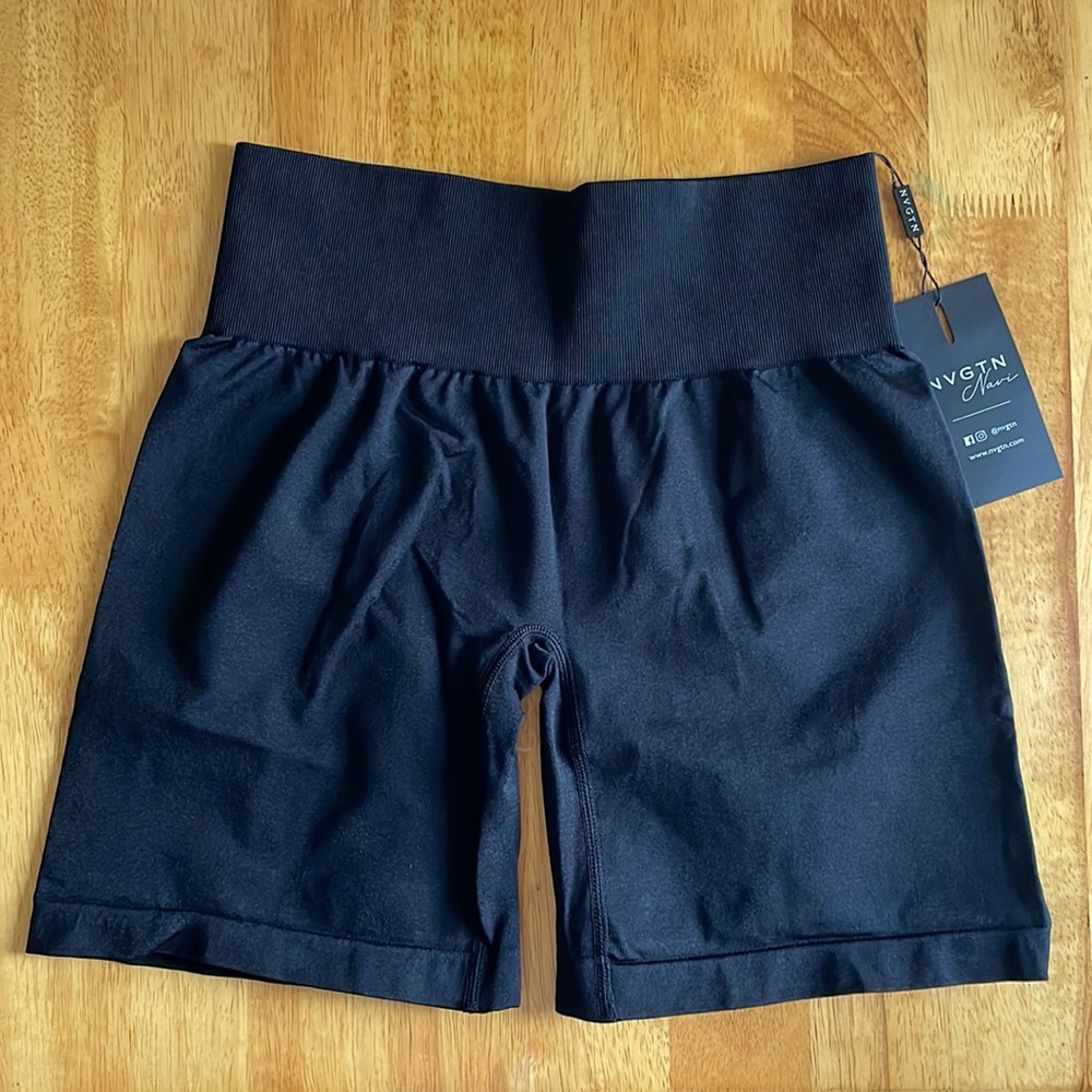 NVGTN Black Pro Shorts